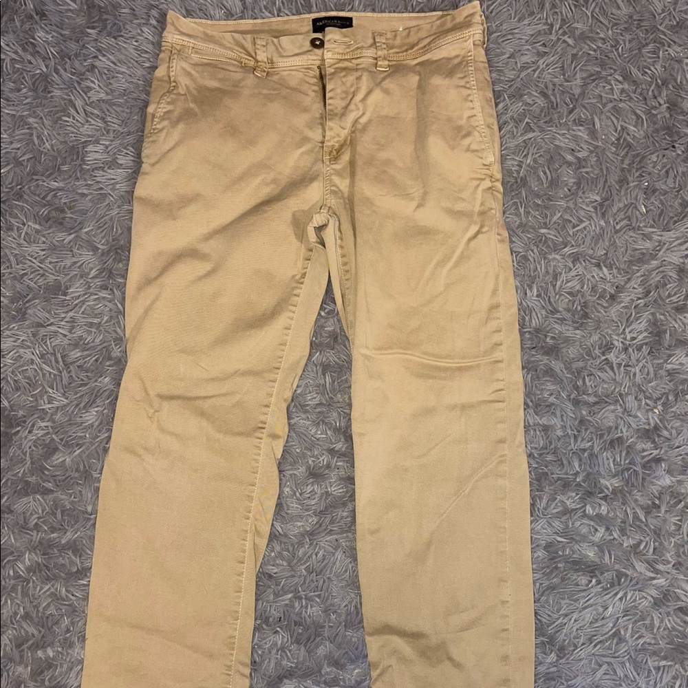 men’s american eagle skinny khakis